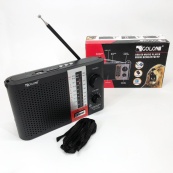 Радіоприймач переносний GOLON RX F12 AM/FM/SW, Радіоприймач am fm, Радіо переносне фм. Колір: чорний. Зображення №5