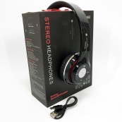 Бездротові навушники S460 Bluetooth black з MP3 плеєром чорний 18-20000 Гц, Бездротові блюз навушники. Зображення №2