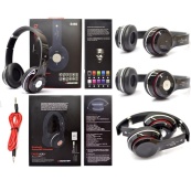 Бездротові навушники S460 Bluetooth black з MP3 плеєром чорний 18-20000 Гц, Бездротові блюз навушники. Зображення №3
