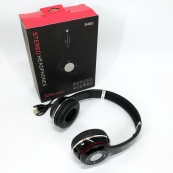 Бездротові навушники S460 Bluetooth black з MP3 плеєром чорний 18-20000 Гц, Бездротові блюз навушники. Зображення №7