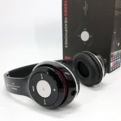 Бездротові навушники S460 Bluetooth black з MP3 плеєром чорний 18-20000 Гц, Бездротові блюз навушники. Зображення №9