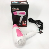 Фен для волосся складаний дорожній Gemei GM-1756 1200 Вт, Домашній фен для укладання. Колір: рожевий. Зображення №12