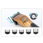 Профессиональная беспроводная машинка для стрижки VGR V-663 триммер для волос, бороды и усов. Изображение №4