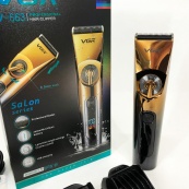 Профессиональная беспроводная машинка для стрижки VGR V-663 триммер для волос, бороды и усов. Изображение №10