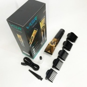 Профессиональная беспроводная машинка для стрижки VGR V-663 триммер для волос, бороды и усов. Изображение №15