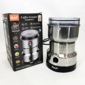 Кофемолка RAF R-7113 мощная роторная, измельчитель электрический, из нержавеющей стали 150 Вт. Изображение №3 Кофемолка RAF R-7113 мощная роторная, измельчитель электрический, из нержавеющей стали 150 Вт. Изображение №3