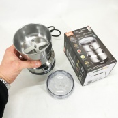 Кофемолка RAF R-7113 мощная роторная, измельчитель электрический, из нержавеющей стали 150 Вт. Изображение №8 Кофемолка RAF R-7113 мощная роторная, измельчитель электрический, из нержавеющей стали 150 Вт. Изображение №8