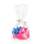 Натуральне мило скраб із люфою Top Beauty з ароматом жувальної гумки. Зображення №5