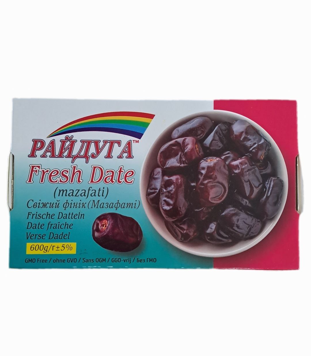 Свіжий фінік мазафаті Райдуга 600 г Свіжий фінік мазафаті Райдуга 600 г