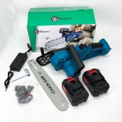 Аккумуляторная цепная пила Chain Saw 12'' (30см) DOMOTEC Цепная Пила на аккумуляторах для дома. Изображение №4