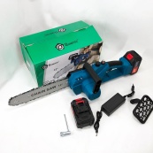 Аккумуляторная цепная пила Chain Saw 12'' (30см) DOMOTEC Цепная Пила на аккумуляторах для дома. Изображение №6