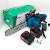 Аккумуляторная цепная пила Chain Saw 12'' (30см) DOMOTEC Цепная Пила на аккумуляторах для дома. Изображение №8