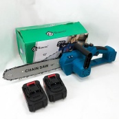 Аккумуляторная цепная пила Chain Saw 12'' (30см) DOMOTEC Цепная Пила на аккумуляторах для дома. Изображение №11