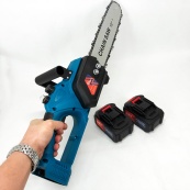 Аккумуляторная цепная пила Chain Saw 12'' (30см) DOMOTEC Цепная Пила на аккумуляторах для дома. Изображение №13