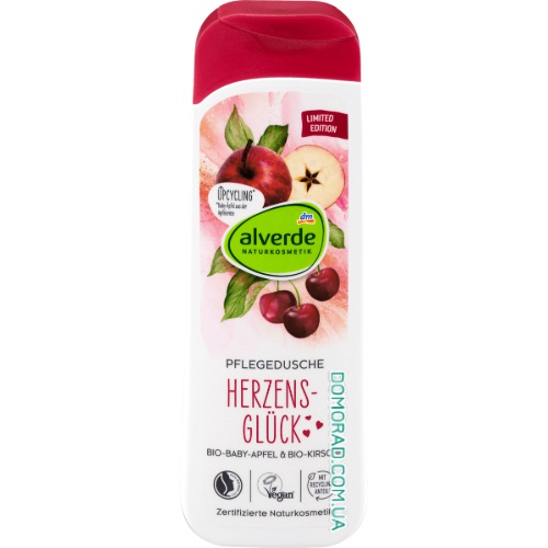 Alverde Гель для душу Herzensgluck 250ml Alverde Гель для душу Herzensgluck 250ml