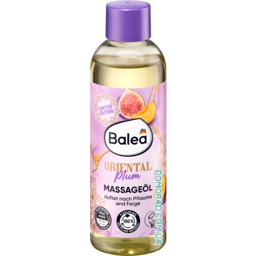 Balea Масажна олійка Oriental Plum NEW 100ml Balea Масажна олійка Oriental Plum NEW 100ml