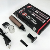 Тример GEMEI GM-3112 2в1, електробритва з насадками для бороди, триммер для бороди, триммер бездротової. Зображення №2