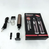 Тример GEMEI GM-3112 2в1, електробритва з насадками для бороди, триммер для бороди, триммер бездротової. Зображення №8