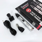 Триммер для носа и ушей GEMEI GM-3107 3в1, электробритва с насадками для бороды, тример для бороды. Изображение №2 Триммер для носа и ушей GEMEI GM-3107 3в1, электробритва с насадками для бороды, тример для бороды. Изображение №2