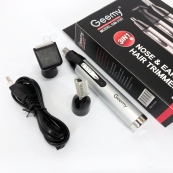 Триммер для носа и ушей GEMEI GM-3107 3в1, электробритва с насадками для бороды, тример для бороды. Изображение №3 Триммер для носа и ушей GEMEI GM-3107 3в1, электробритва с насадками для бороды, тример для бороды. Изображение №3