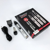 Триммер для носа и ушей GEMEI GM-3107 3в1, электробритва с насадками для бороды, тример для бороды. Изображение №5 Триммер для носа и ушей GEMEI GM-3107 3в1, электробритва с насадками для бороды, тример для бороды. Изображение №5