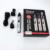 Триммер для носа и ушей GEMEI GM-3107 3в1, электробритва с насадками для бороды, тример для бороды. Изображение №6 Триммер для носа и ушей GEMEI GM-3107 3в1, электробритва с насадками для бороды, тример для бороды. Изображение №6