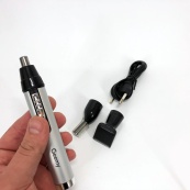 Триммер для носа и ушей GEMEI GM-3107 3в1, электробритва с насадками для бороды, тример для бороды. Изображение №10 Триммер для носа и ушей GEMEI GM-3107 3в1, электробритва с насадками для бороды, тример для бороды. Изображение №10