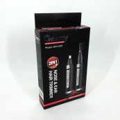 Тример GEMEI GM-3109 2в1, тример бездротовий, машинка чоловіча для гоління, бездротова електробритва. Зображення №9