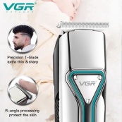 Профессиональный беспроводной триммер для стрижки волос VGR V-008 Pro, машинка для стрижки головы. Изображение №3