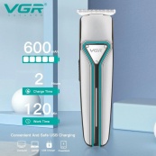 Профессиональный беспроводной триммер для стрижки волос VGR V-008 Pro, машинка для стрижки головы. Изображение №4