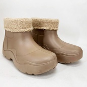 Гумові черевики жіночі 38р 23см коричневі 961. Зображення №5