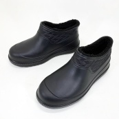 Калоші утеплені жіночі 41р 25.5см Жіночі черевики з нейлону Хутряні бурки для дому. Зображення №3