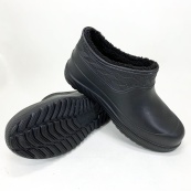 Калоші утеплені жіночі 41р 25.5см Жіночі черевики з нейлону Хутряні бурки для дому. Зображення №4