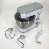 Кухонний комбайн Rainberg RB-8082 3200 Вт, Планетарний міксер-тестоміс з чашею 5л, 3 насадки, 6 швидкостей. Зображення №3