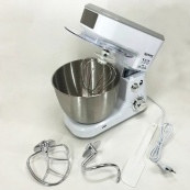 Кухонний комбайн Rainberg RB-8082 3200 Вт, Планетарний міксер-тестоміс з чашею 5л, 3 насадки, 6 швидкостей. Зображення №5