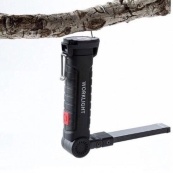 Фонарь кемпинг W51-SMD+COB, поворот на 180º+180º, магнит, зажим, крюк для подвеса, встроенный аккумулятор. Изображение №8