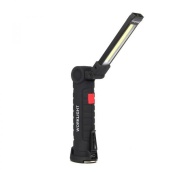 Фонарь кемпинг W51-SMD+COB, поворот на 180º+180º, магнит, зажим, крюк для подвеса, встроенный аккумулятор. Изображение №14