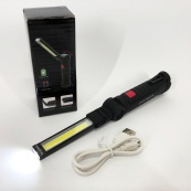 Фонарь кемпинг W51-SMD+COB, поворот на 180º+180º, магнит, зажим, крюк для подвеса, встроенный аккумулятор. Изображение №19