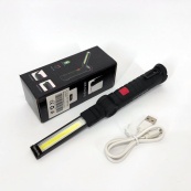 Фонарь кемпинг W51-SMD+COB, поворот на 180º+180º, магнит, зажим, крюк для подвеса, встроенный аккумулятор. Изображение №22