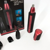 Тример Gemei GM-3001 для носа та вух, бездротова електробритва, тример для вусів, тример бездротовий. Зображення №12