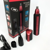 Тример Gemei GM-3001 для носа та вух, бездротова електробритва, тример для вусів, тример бездротовий. Зображення №15