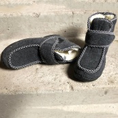 Черевики жіночі хутряні утеплені з застібкою 39р 25см, Домашні тапочки для жінок, Хутряні бурки. Зображення №5