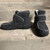 Черевики жіночі хутряні утеплені з застібкою 39р 25см, Домашні тапочки для жінок, Хутряні бурки. Зображення №6