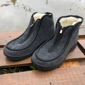 Ботинки мужские из ткани утепленные 41р 27см, бурки зимние, бурки на меху, бурки на овчине. Изображение №6 Ботинки мужские из ткани утепленные 41р 27см, бурки зимние, бурки на меху, бурки на овчине. Изображение №6