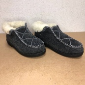 Черевики жіночі хутряні утеплені 37р 23см, Зимові кімнатні тапочки жіночі, Тапочки з хутром. Зображення №6