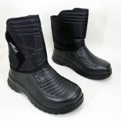 Чоботи чоловічі чорні утеплені 43р 26,5см Теплі водонепроникні тактичні чоботи для військових. Зображення №2