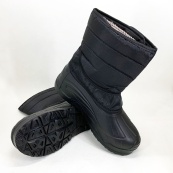 Чоботи чоловічі утеплені чорні 41р 27см Гумові стьобані чоботи. Зображення №5