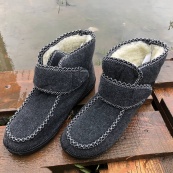 Черевики жіночі хутряні утеплені з застібкою 40р 25см, Жіночі зимові черевики з повсті. Зображення №2