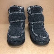 Черевики жіночі хутряні утеплені з застібкою 40р 25см, Жіночі зимові черевики з повсті. Зображення №12