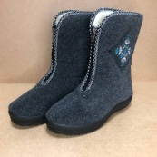 Жіночі чоботи 39р 25см. Хутряні, високі, утеплені, Теплі капці чуні, Суконні зимові бурки. Зображення №5